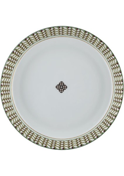 Tea Delight Opera House 25CM Yemek Tabağı-Tekli