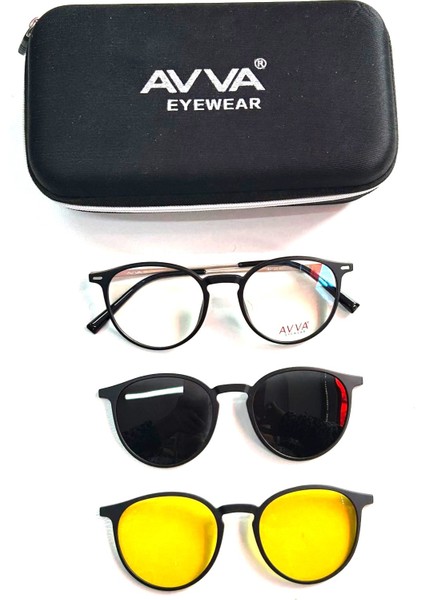 2120 C1 Polarize&antifar Klipsli Unisex Güneş Gözlüğü