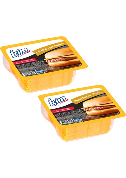 Içim Burger Peyniri Dilimli 200 gr x 2 Adet