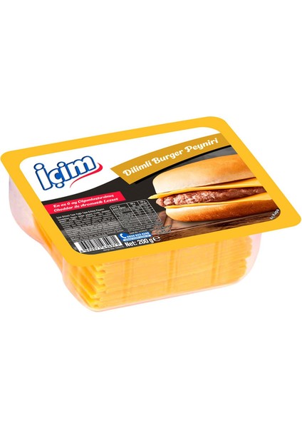 Içim Burger Peyniri Dilimli 200 gr x 2 Adet fiyatları