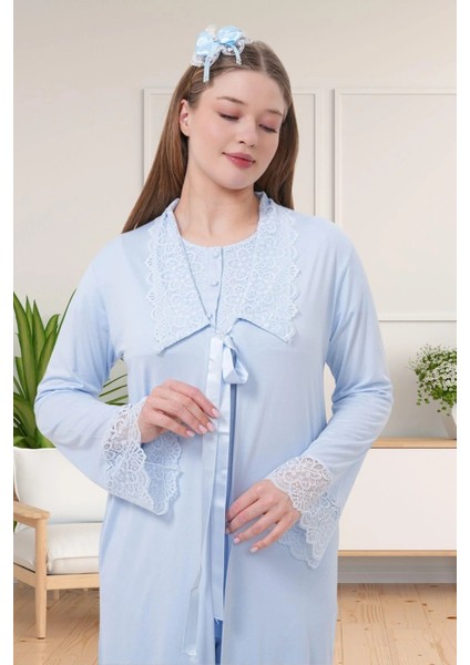 Sabahlıklı Hamile Lohusa Pijama Takımı