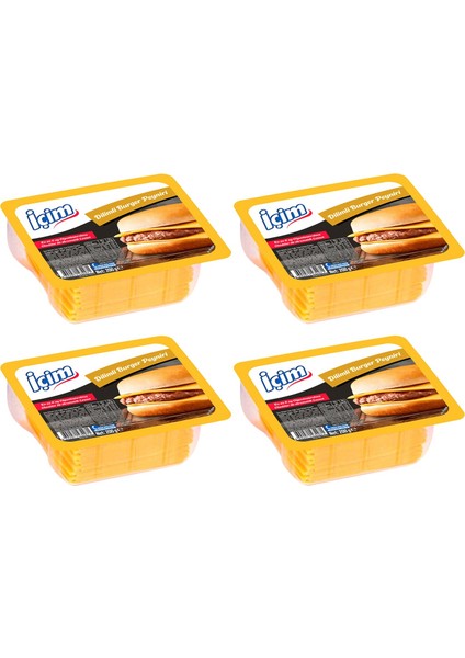 Içim Burger Peyniri Dilimli 200 gr x 4 Adet