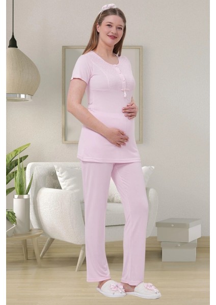 Sabahlıklı Hamile Lohusa Pijama Takımı fırsatları