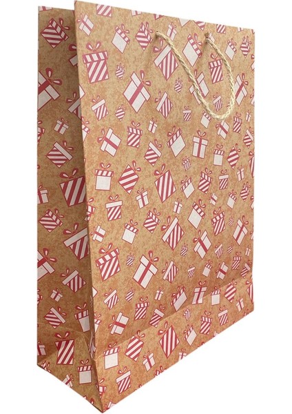 Keskin Hediyelik Kraft Karton Çanta (37*28*11 cm )