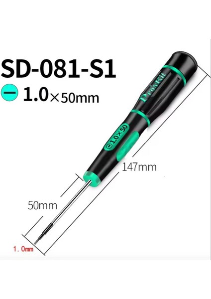 SD-081-S1 50MM Düz Tornavida fiyatları