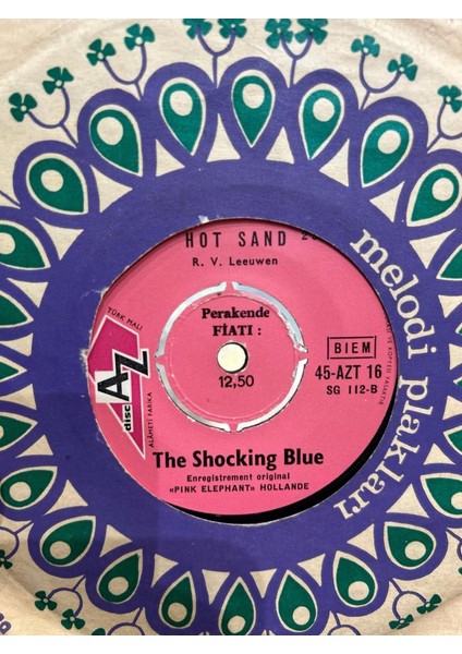 The Shocking Blue ‎– VENUS1970LER Baskı 45LİK