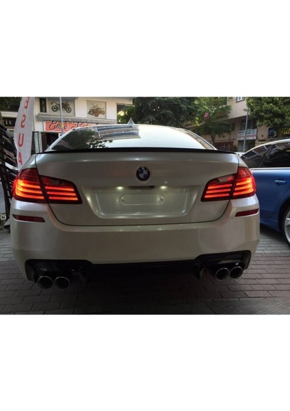 Bmw 5 Serisi F10-F10 Lci M Technic Parlak Siyah Boyalı Spoiler