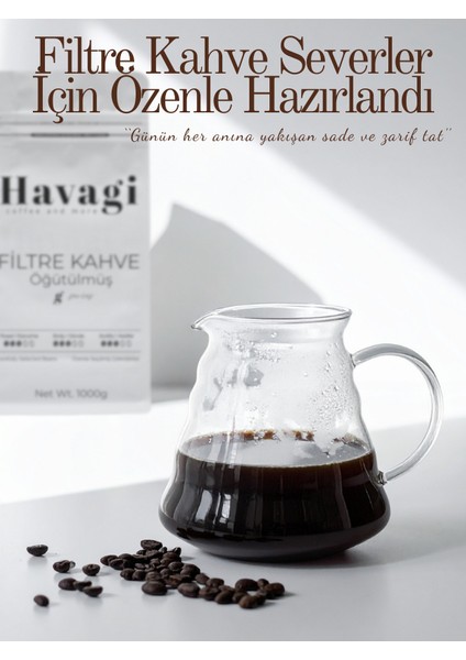 Filtre Kahve 1kg (1000G) Öğütülmüş