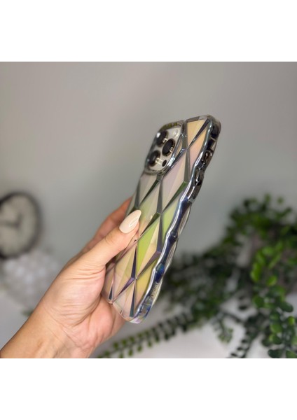 Epalux Hologram Prizma Iphone 14 Pro Max Kılıf Gümüş fiyatları