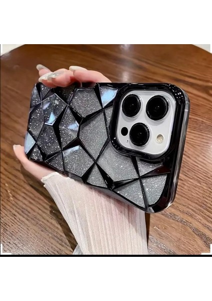 Epamira Pırlanta Parlaklıkta Iphone 14 Pro Max Telefon Kılıfı Siyah fiyatları