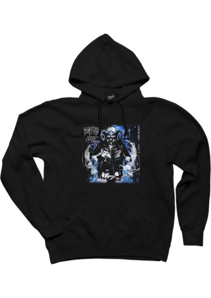 Belphegor Bondage Goat Zombie Siyah Kapşonlu Sweatshirt Hoodie