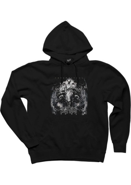 Belphegor Totenritual Siyah Kapşonlu Sweatshirt Hoodie