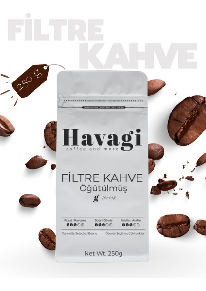 Filtre Kahve 250 gr Öğütülmüş