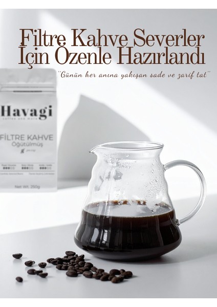 Filtre Kahve 250 gr Öğütülmüş