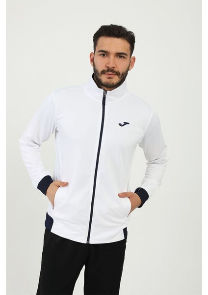 Full Zip Poly.hawk M Beyaz Erkek Sweatshirt 4231300 modelleri