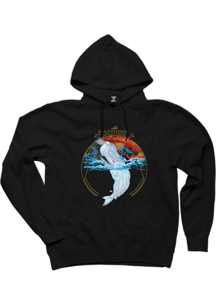 Mastodon Leviathan Siyah Kapşonlu Sweatshirt Hoodie