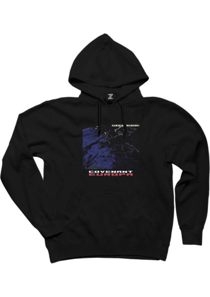 Covenant Europa Siyah Kapşonlu Sweatshirt Hoodie