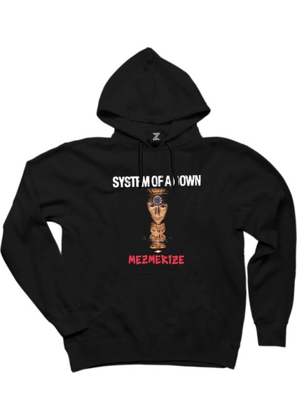 System Of A Down Mezmerize Siyah Kapşonlu Sweatshirt Hoodie