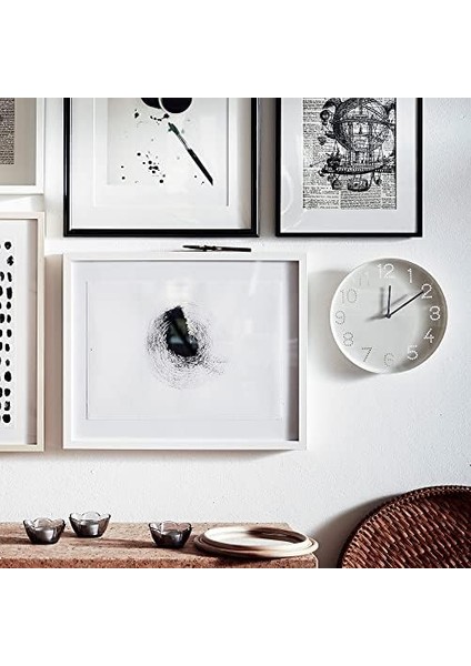 Tromma Duvar Saati, 25 cm , Beyaz fiyatları