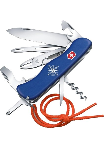 Menashop Metrashop Yetişkin Skipper, 111 mm Çakı, Mavi, One Size