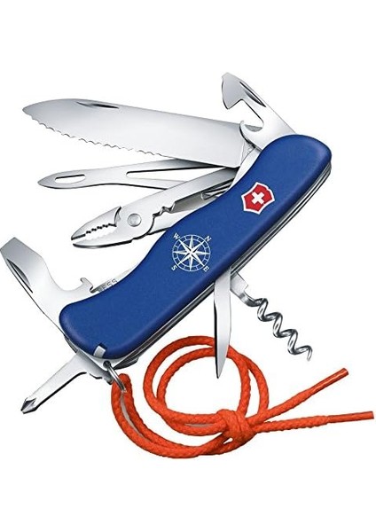 Menashop Metrashop Yetişkin Skipper, 111 mm Çakı, Mavi, One Size