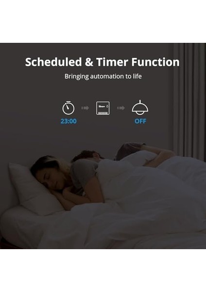 Menashop Zigbee Mini Smart Switch, 2 Yönlü Işık Anahtarı, Alexa, Smartthings Hub ve Sonoff Zbbridge ile Uyumlu, Zigbee 3.0 Ağ Geçidi Hub Gerekli -A Insan Cihazı Sertifikalı