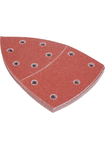 Menashop Metrashop Accessories Zımpara Kağıdı (Çoklu Zımpara Makinesi Için, Farklı Malzemeler, 10 Adet, 102 x 62/93 Mm, Granülasyon 120)