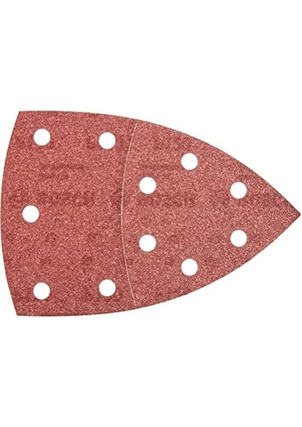 Menashop Metrashop Accessories Zımpara Kağıdı (Çoklu Zımpara Makinesi Için, Farklı Malzemeler, 10 Adet, 102 x 62/93 Mm, Granülasyon 120)
