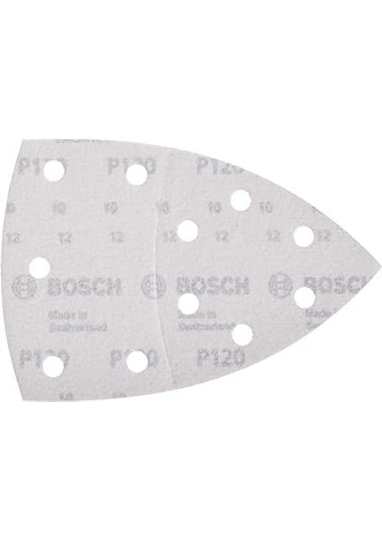 Menashop Metrashop Accessories Zımpara Kağıdı (Çoklu Zımpara Makinesi Için, Farklı Malzemeler, 10 Adet, 102 x 62/93 Mm, Granülasyon 120)