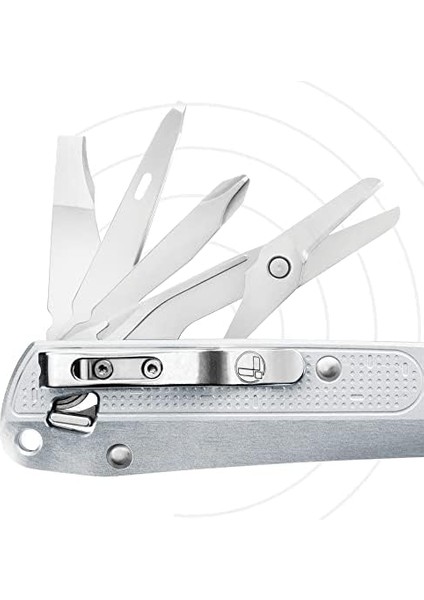 Menashop Metrashop Free K4X Multipurpose Knife - Silver fiyatları