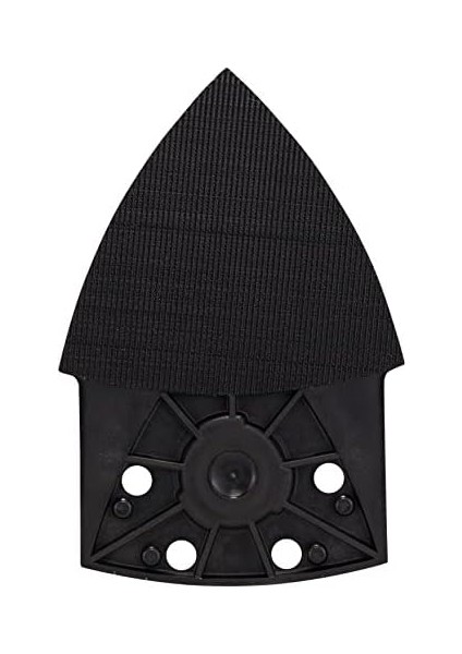 Menashop Metrashop Professional Lamellenschleifvorsatz Für Dreieckschleifer, Schwarz