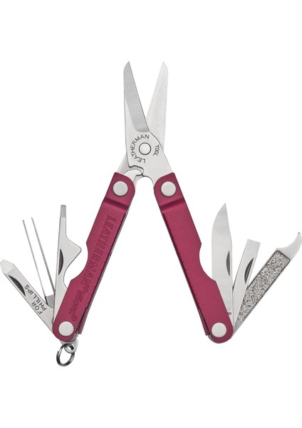 Menashop Metrashop Micra Multipurpose Tool, Çok Amaçlı Makas, Cherry