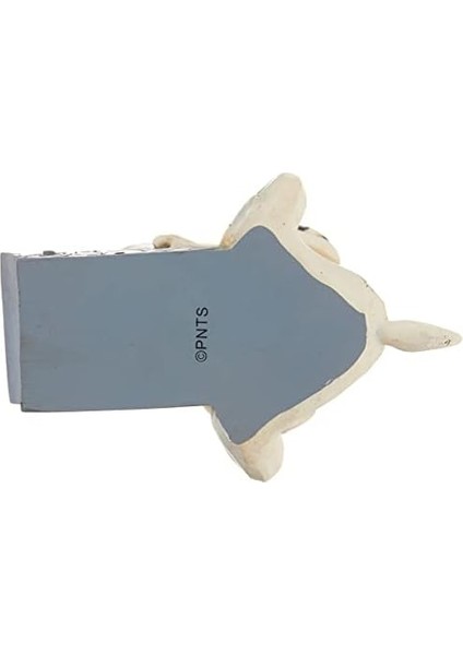 Menashop Metrashop Jim Shore Peanuts Snoopy Yazma Minyatür Heykelcik, 7,5 Cm, Çok Renkli