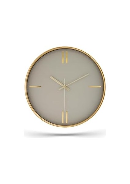 Menashop Metrashop 30 cm Gerçek Cam Akar Saniye Sessiz Mekanizma Duvar Saati modelleri