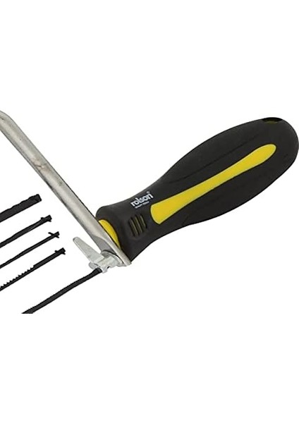 Menashop Metrashop 58290 5 Bıçaklı Kauçuk Saplı Testere
