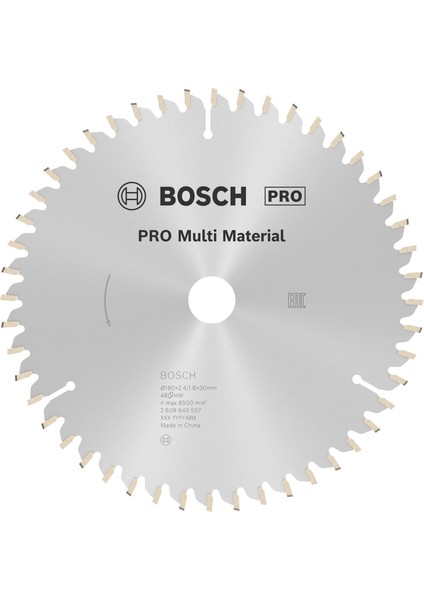 Menashop Professional Accessories Daire Testere Bıçağı, Gri, Sk5 Çelik, 1 Adet