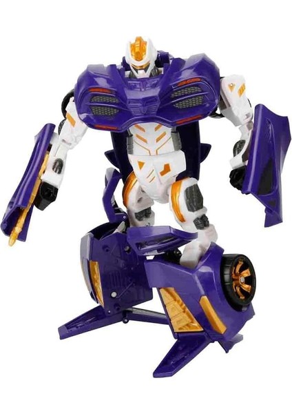 Menashop Metrashop Happy Kid Robot M.a.r.s. Dönüşen Araba Bustrunner/solar Spark