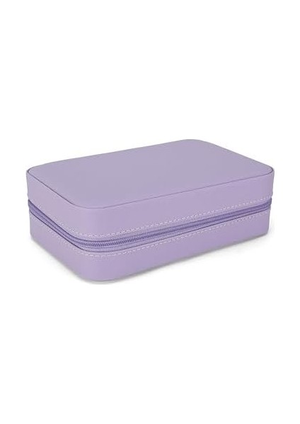 Menashop Metrashop Mücevher Takı Kutusu - Kolye, Yüzük, Küpe Düzenleyici (Lila)