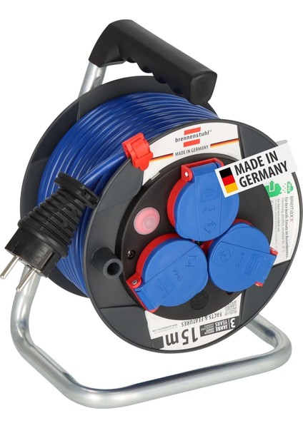 Menashop Metrashop Garant IP44 15M Makaralı Kablo AT-N05V3V3-F 3g1.5
