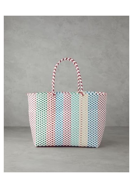 Home Caren Plaj Çantası Multicolor