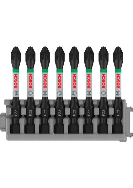 Menashop Metrashop 2608522331-TORNAVIDA Ucu "set" Impact Control Pz2 50 mm 8-Parça, 0 W, 0 V
