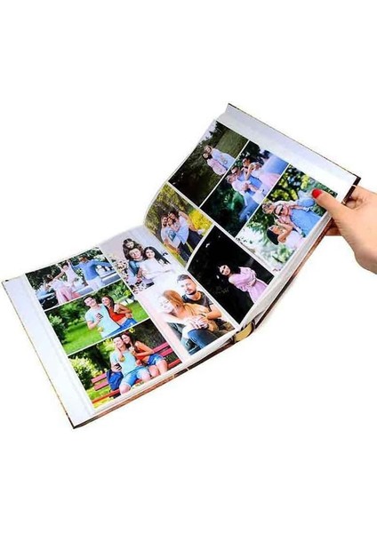 RS21 Fotoğraf Albümü 10 x 15 cm 600 Lük Gramafon Desenli Kutulu Yatay Dikey Modeli modelleri
