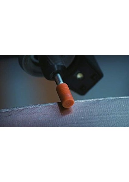 Menashop Metrashop 8153 Alüminyum Oksit Taşlama Taşı, En Küçük Çaplı, Silindirik Biçimli, 4,8 Mm, 3'lü modelleri