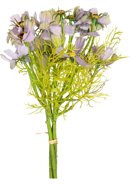Menashop Metrashop Yapay Çiçek Papatya Mor 35 Cm.