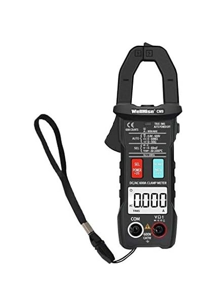 Menashop Metrashop Cm9 600A Ac/dc Dijital Otomatik Pensampermetre True Rms
