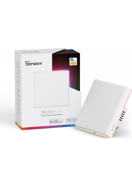Menashop Tx Ultimate Akıllı Dokunmatik Duvar Anahtarı 1 Kanallı