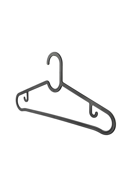 Home - Plastik Elbise Askısı, Siyah Elbise Askısı, Gömlek Askısı, Dolap Içi Askı, Yer Kaplamayan Askı, Ceket Askısı, Pantolon Askısı, Gömlek Askısı, Etek Askısı (20, Siyah)