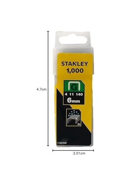 Menashop Metrashop ST1TRA704T 6 MMX1000 Adet Zımba Teli