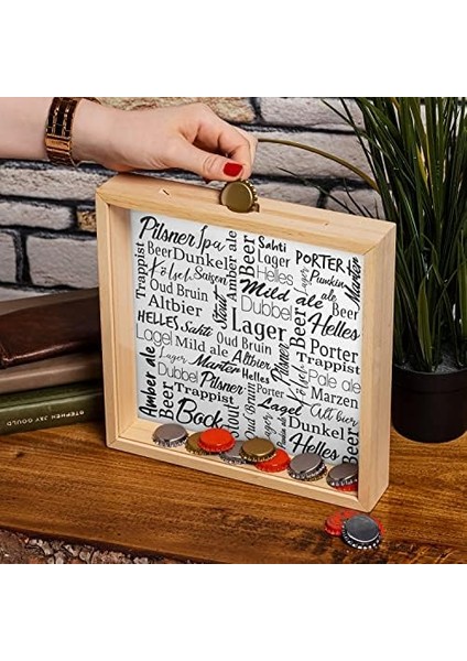 Menashop Metrashop Bira Sever Arkadaşa Dünya Biraları Tasarımlı Koleksiyon Kutusu