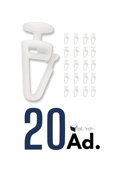 Perde Düğmesi Kaliteli 20 Adet